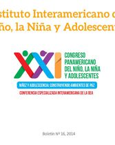 Instituto Interamericano del Niño, la Niña y Adolescentes, Boletín Nº16